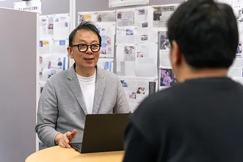対面相談の様子